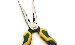 High leverage long nose combination pliers 220mm