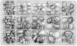 Hose clamps set (175pcs)(5-27mm)