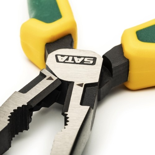 High leverage long nose combination pliers 220mm