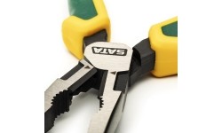 High leverage long nose combination pliers 220mm