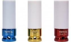 Prailgintų smūginių galvučių rato raktams rinkinys 3vnt. 1/2