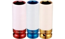 Prailgintų smūginių galvučių rato raktams rinkinys 3vnt. 1/2