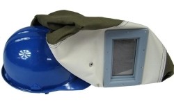 Apsauginė kaukė smėliapūtėms