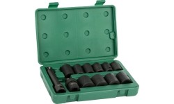 1/2" Dr. Impact socket SAE set 12pcs