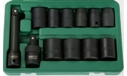 1/2" Dr. Impact socket SAE set 12pcs