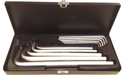 Šešiakampių prailgintų raktų rinkinys 10vnt.