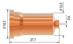 Tūta ⌀1.0 40-50A kontaktinė