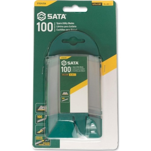 Geležtė trapeciniam peiliui 19x60mm (100vnt)