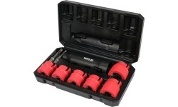 Wheel socket screw and pins brush cleaning set 9pcs