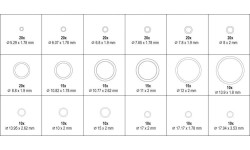 O-ring set 270pcs HNBR for air conditioning