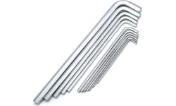 L-tipo šešiakampių raktų rinkinys (prailgintų)(12vnt) 1/16-3/8 (colinė sistema)