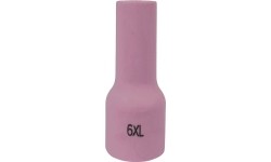 TIG ceramic nozzle under gas lens U-126 (T-9/20) 53N - 60XL - nr 6 - 48 x 9,5