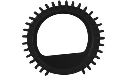 Gauge cover ⌀ 50mm for Mouse Ar/CO₂ reducer.