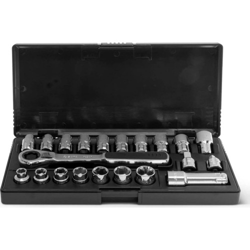 3/8" Dr. Socket set 21pcs.