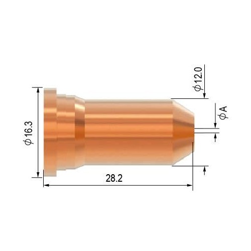 Tūta ⌀1.6 110-120A