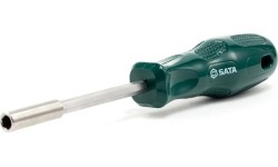 Screwdriver with magnet for 1/4" Dr. (6.3mm) bits