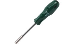 Screwdriver with magnet for 1/4" Dr. (6.3mm) bits