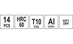 Precision knife set 14pcs