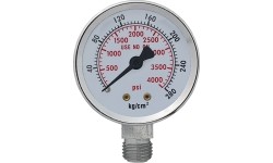 Manometras ⌀ 52 mm CO₂/Ar reduktoriam