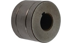 Wire feeder guide roller 20mm ⌀0.6/0.8-1.0 DIGIMIG 205/206P - V (for steel)