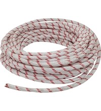 Nylon braided silicone hose - 10 x 14