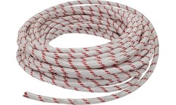 Nylon braided silicone hose - 6 x 9