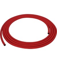 EPDM 5 x 8 mm nylon braided rubber hose from the meter - Red