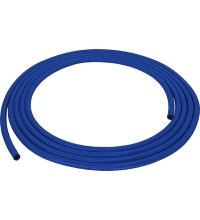 EPDM 5 x 8 mm nylon braided rubber hose from the meter - Blue