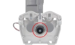 Sinchronizavimo dantratis, vielos padavimo mechanizmui 4R (4 ratukai)