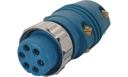 TIG control plug type PANASONIC 6 pin. - female