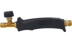 Dujinio lituoklio rankena su vožtuvu