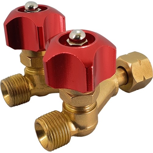 Gas splitter - 3/8″LH (acetylene/propane)