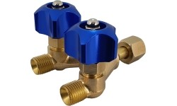Gas splitter - 1/4″RH (Oxygen/Ar/CO2/Azotium)