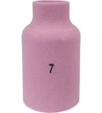 TIG ceramic nozzle under gas lens U-201 (T-17/18/26) 54N - 15 - nr 7 - 42x11,0