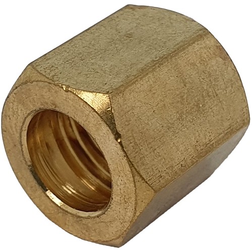 Outlet spigot nut - 1/4″RH (Oxygen/Ar/CO2/Azotium)