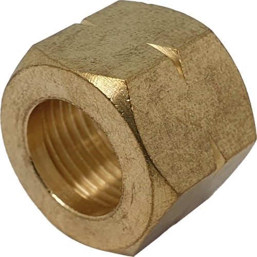 Outlet spigot nut - 3/8″LH (acetylene/propane)