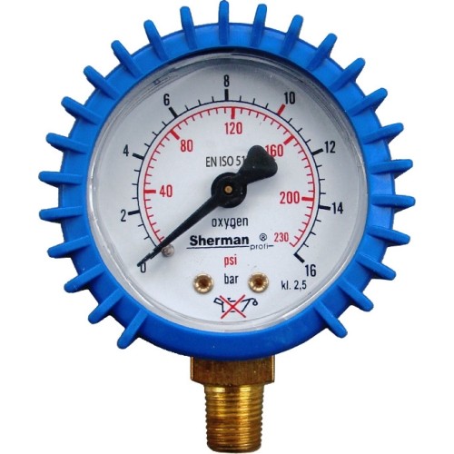 Pressure gauge ⌀ 50mm for Mouse Oxygen reducer - Working 16 bar