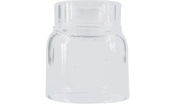 Pyrex TIG glass nozzle 25x19.5x28L T9/17/18/20/26 S 53NQCN champagne