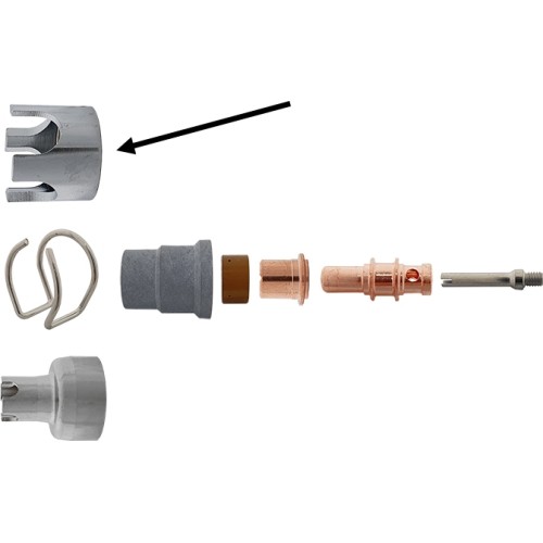 Spacer ring (4 arrowheads) A-81 Plasma