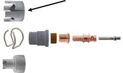 Spacer ring (4 arrowheads) A-81 Plasma