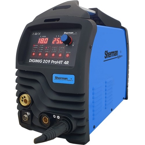 Inverter synergy welder DIGIMIG 209 ProHIT 4R