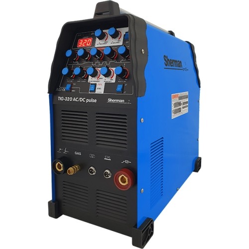 TIG 320 AC/DC pulse inverter welder