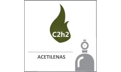 Dujų papildymas Acetilenas- 20l