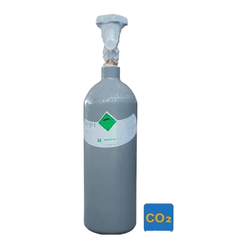 Empty gas cylinder CO2, 2L 