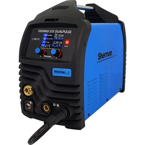 Inverter synergy welder DIGIMIG 215 DUALPULSE