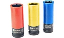 Prailgintų smūginių galvučių rato raktams rinkinys 1/2'' 3vnt.