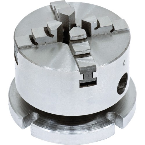 4-jaw chuck diam. 70 mm with face plate diam. 80 mm