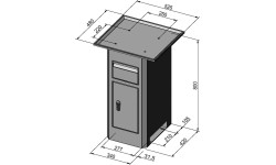 Stand BF 2 Deluxe with chip tray