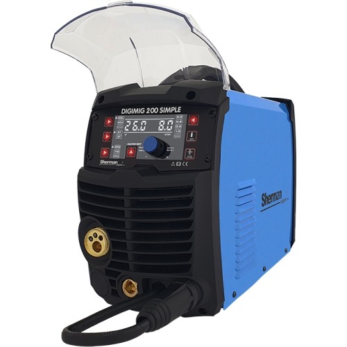 Synergic inverter welder DIGIMIG 200 SIMPLE