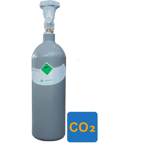 Dujų balionas (EURO PH 250 BAR) (CO₂) (užpildytas) - 2 l